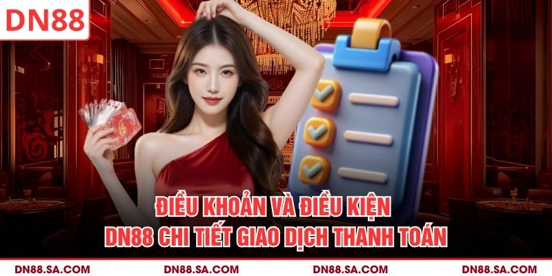 Điều khoản và điều kiện DN88 chi tiết giao dịch thanh toán
