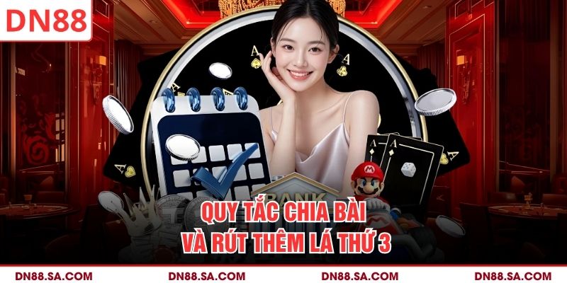 Quy tắc chia bài và rút thêm lá thứ 3